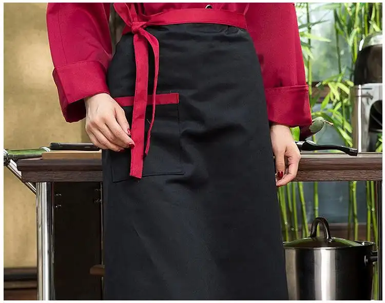 High-Quality Modern Barista Apron with Multifunctional Waterproof Waistband Design Practical Unisex Style 1