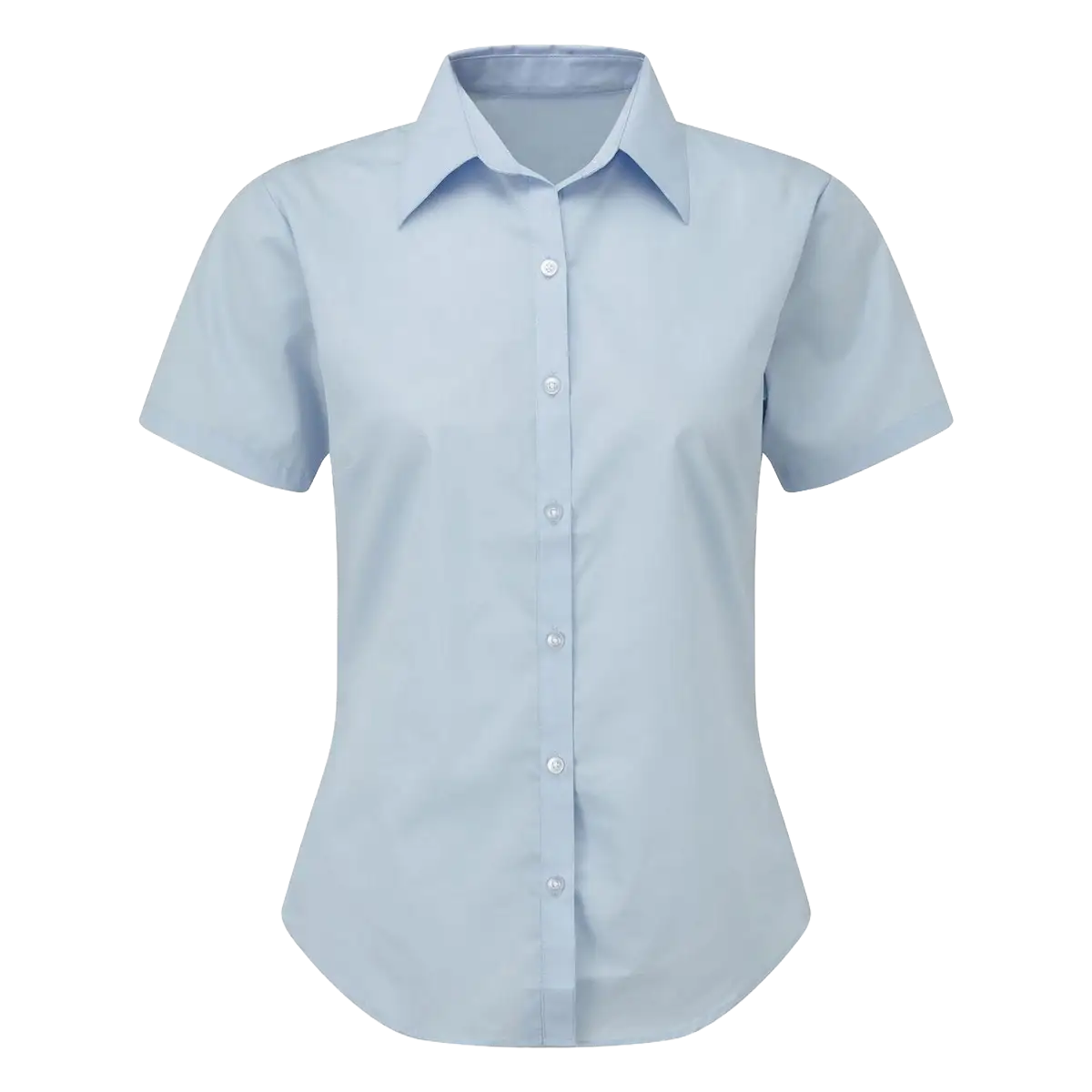 Customised Women’s Multi-Coloured Short-Sleeved Office Shirts 1