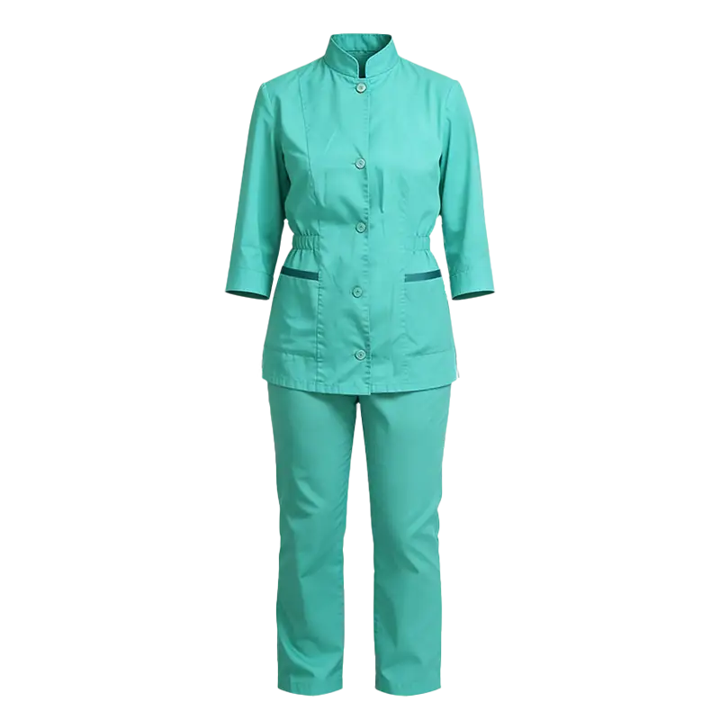Professional two-piece hospital nurse uniform 1