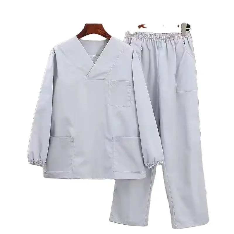 Hot Sell Wholesale Oem Dental Clinic Pet Hospital Short Long Sleeve Scrubs Uniform Sets Medical Nursing Medical Uniforms 1